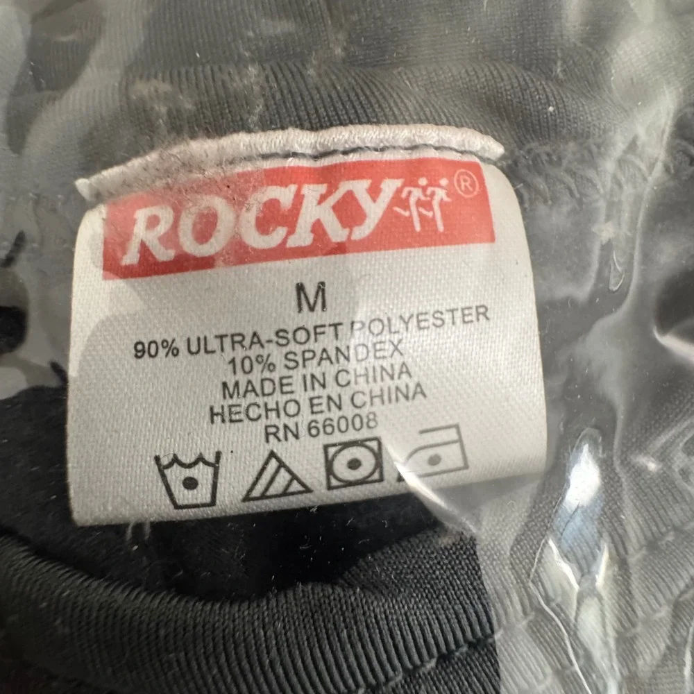 Rocky Mens Fleece Thermal Set Size M Charcoal Grey Base Layer 147-ASS NIP